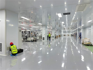 中山大洋电机重庆大洋电驱动工厂电控车间顺利完工 现已启动业主设备水电气二次配连接